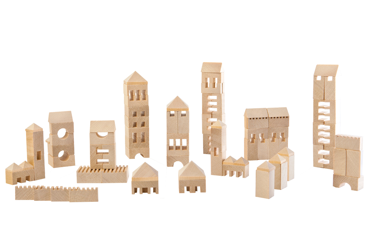 VARIS Architekt město 107 kostek